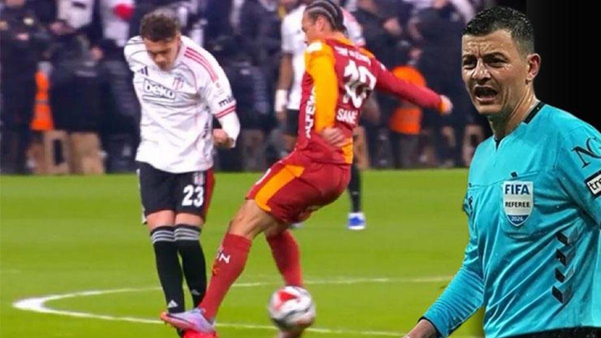 Beşiktaş-Galatasaray Derbisinde Tartışmalı Anlar: 'Kırmızı Kart Geliyor!