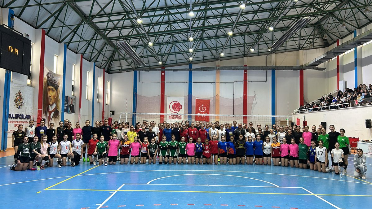 Gaziantep'te Altyapı Kız Milli Takımı İçin Sporcu Seçimleri Gerçekleşti