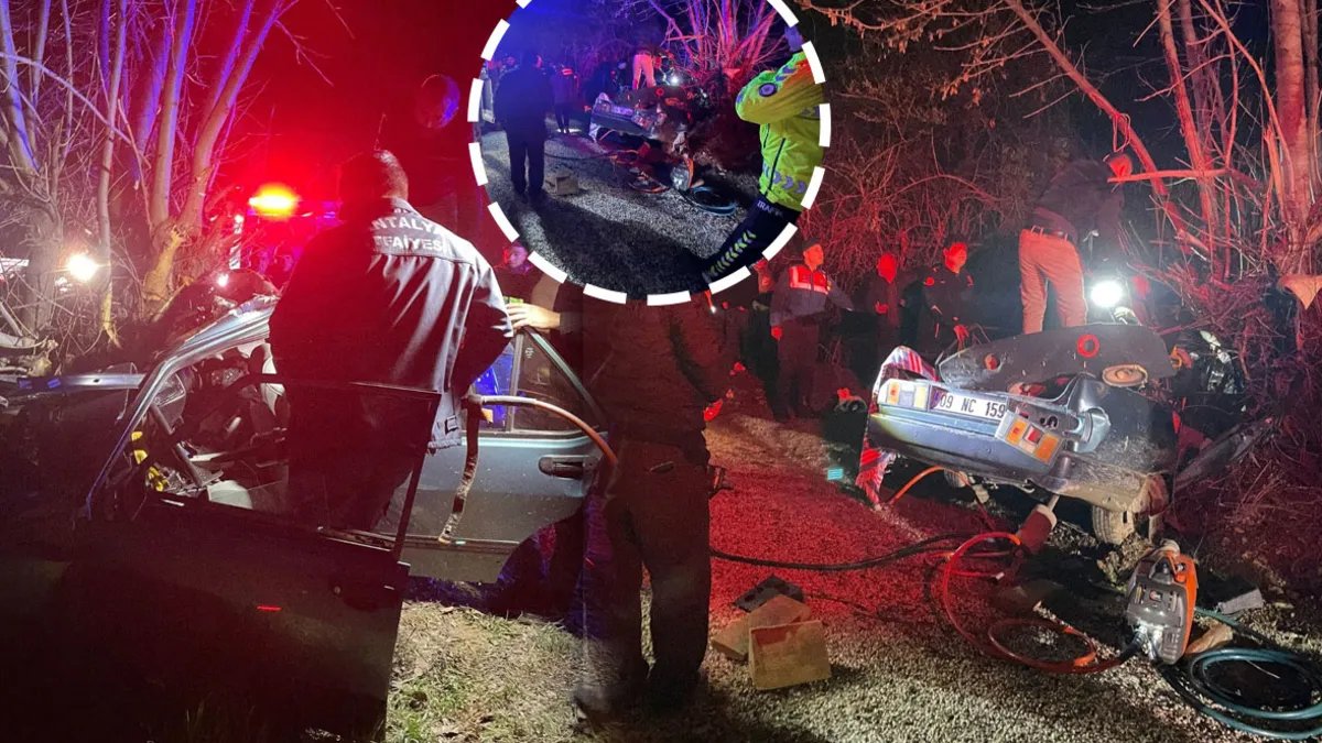 Son Dakika: Antalya Korkuteli'nde Korkunç Kaza: 3 Kişi Hayatını Kaybetti