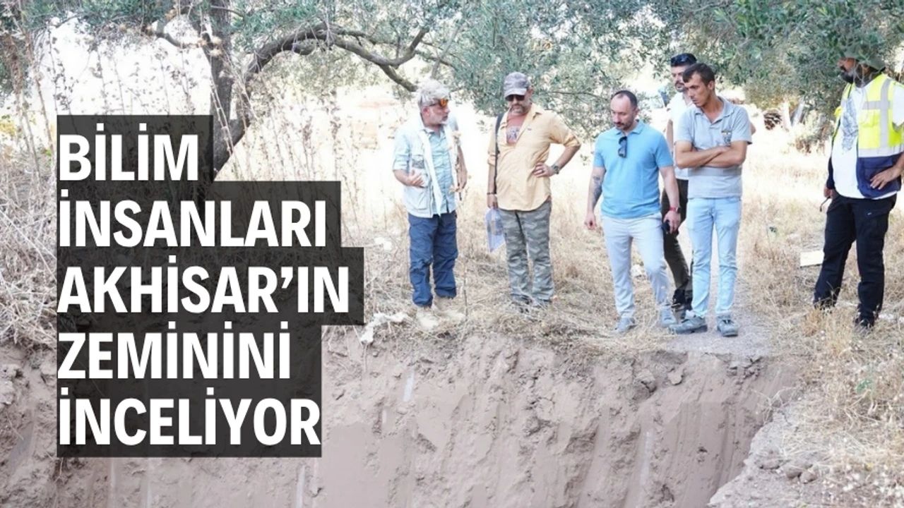 Akhisar’da Depreme Karşı Zemin Araştırması Sürüyor