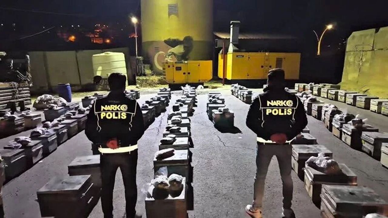 Hakkari’de Arı Kovanlarına Gizlenen 91 Kilo Uyuşturucu Yakalandı