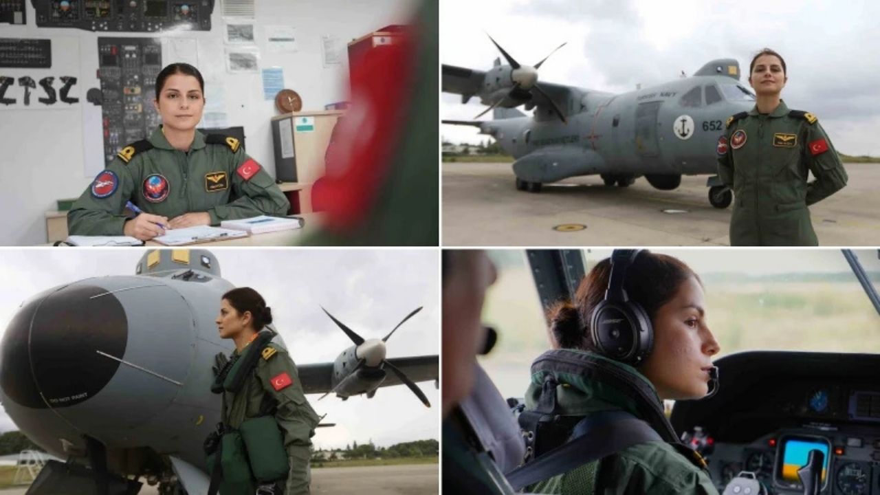 Türk Deniz Kuvvetleri’nde Tarihi İlk Hilal Aydın Pilot Oldu